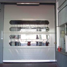 M.I.R. (Manufacturas Industriales Rodríguez) puerta de lona